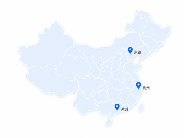 服务网络分布图